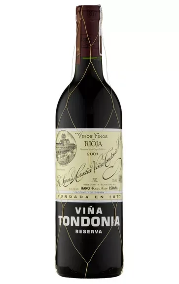 2001 Viña Tondonia Tinto, Reserva, Bodegas R. López de Heredia, Rioja, Spain