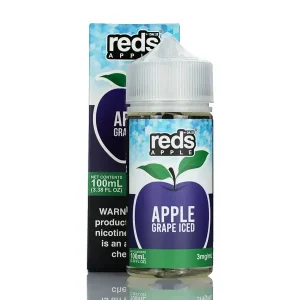 7 Daze – Reds Apple ICED eJuice Grape – 100ml
