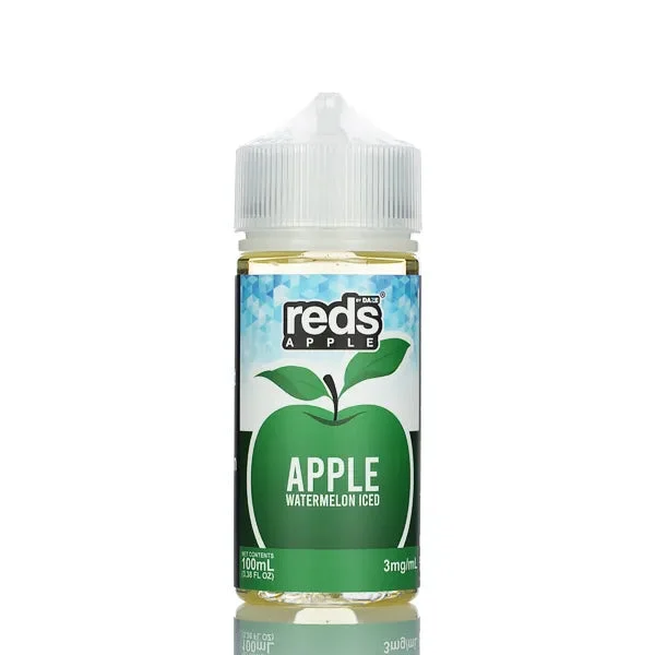 7 Daze – Reds Apple ICED eJuice Watermelon – 100ml - Image 2