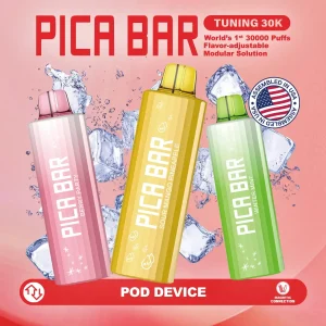 Assembled in USA | PICA BAR “TUNING” 30K Disposable POD – 30,000 Puffs