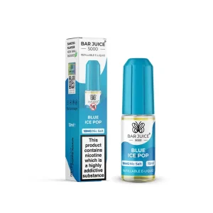 Blue Ice Pop Nic Salt E-Liquid by Bar Juice 5000