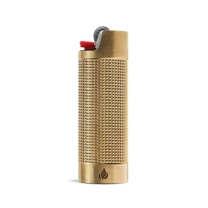 Brass Gold Sleeve Case for BIC Lighter