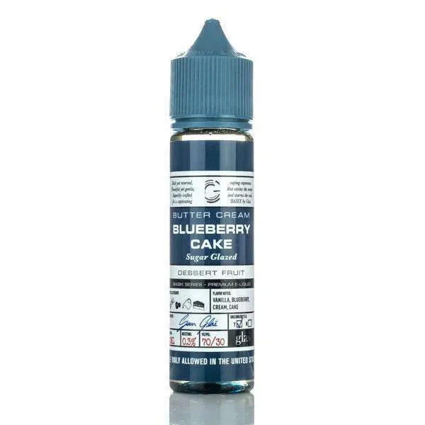 BSX Vapor E-Liquid – Blueberry Cake – 60ml - Image 2
