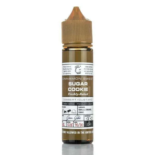 BSX Vapor E-Liquid – Cinnamon Sweet Sugar Cookie – 60ml - Image 2