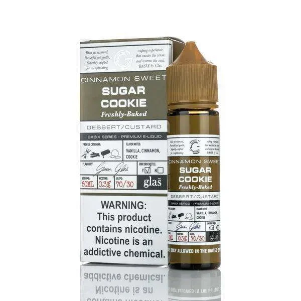 BSX Vapor E-Liquid – Cinnamon Sweet Sugar Cookie – 60ml