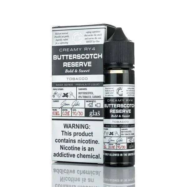 BSX Vapor E-Liquid – Creamy RY4 Butterscotch Reserve – 60ml