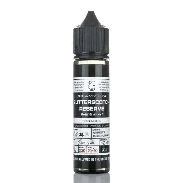 BSX Vapor E-Liquid – Creamy RY4 Butterscotch Reserve – 60ml - Image 2