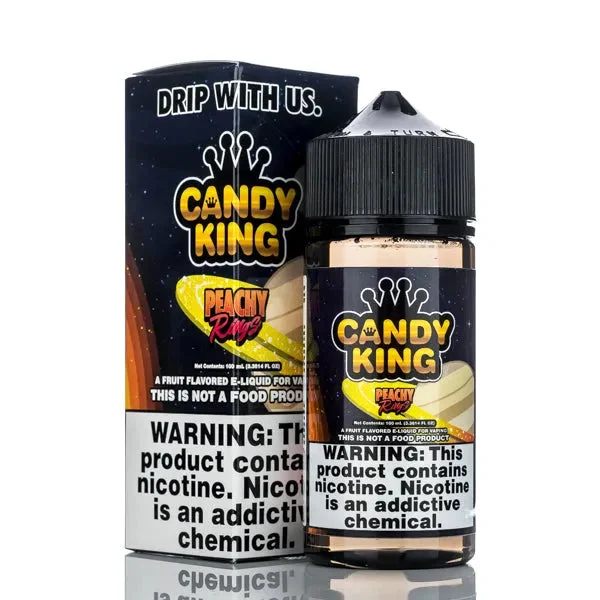 Candy King – Peachy Rings – 100ml