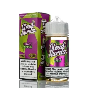 Cloud Nurdz E-Liquid – Grape Apple – 100ml