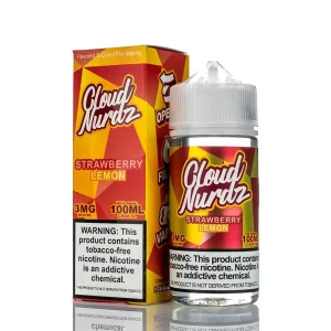Cloud Nurdz E-Liquid – Strawberry Lemon – 100ml