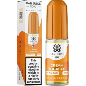 Cream tobacco Bar Juice 5000 e-liquid 10ml