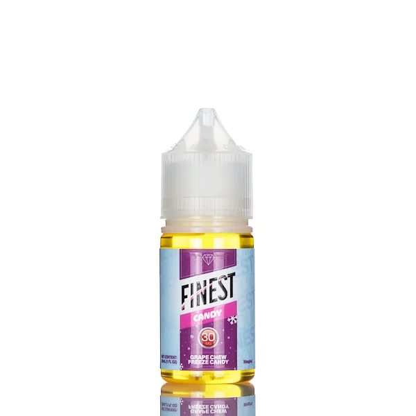 Finest Salt Nic – Candy Edition – Grape Chew Freeze Candy – 30mL - Image 2