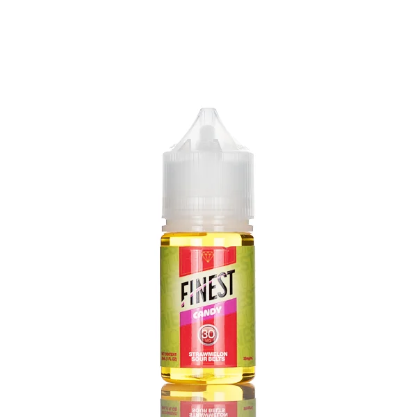 Finest Salt Nic – Candy Edition – Strawmelon Sour Belts – 30mL - Image 2