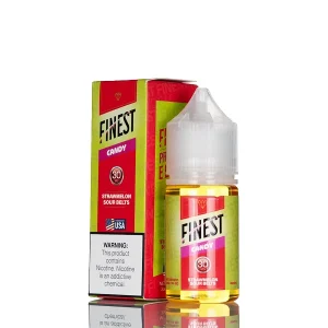 Finest Salt Nic – Candy Edition – Strawmelon Sour Belts – 30mL