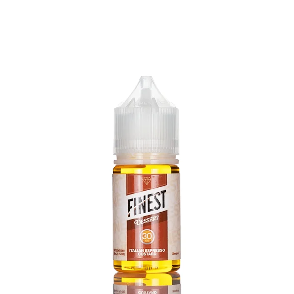 Finest Salt Nic – Desert Edition – Italian Espresso custard – 30mL (DISCONTINUED) - Image 2