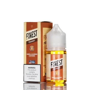 Finest Salt Nic – Desert Edition – Vanilla Almond Custard – 30mL (DISCONTINUED)