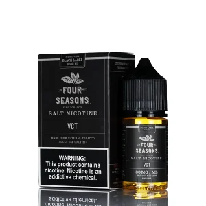Four Seasons Salt Nicotine – Black Label – CVT – 30ml
