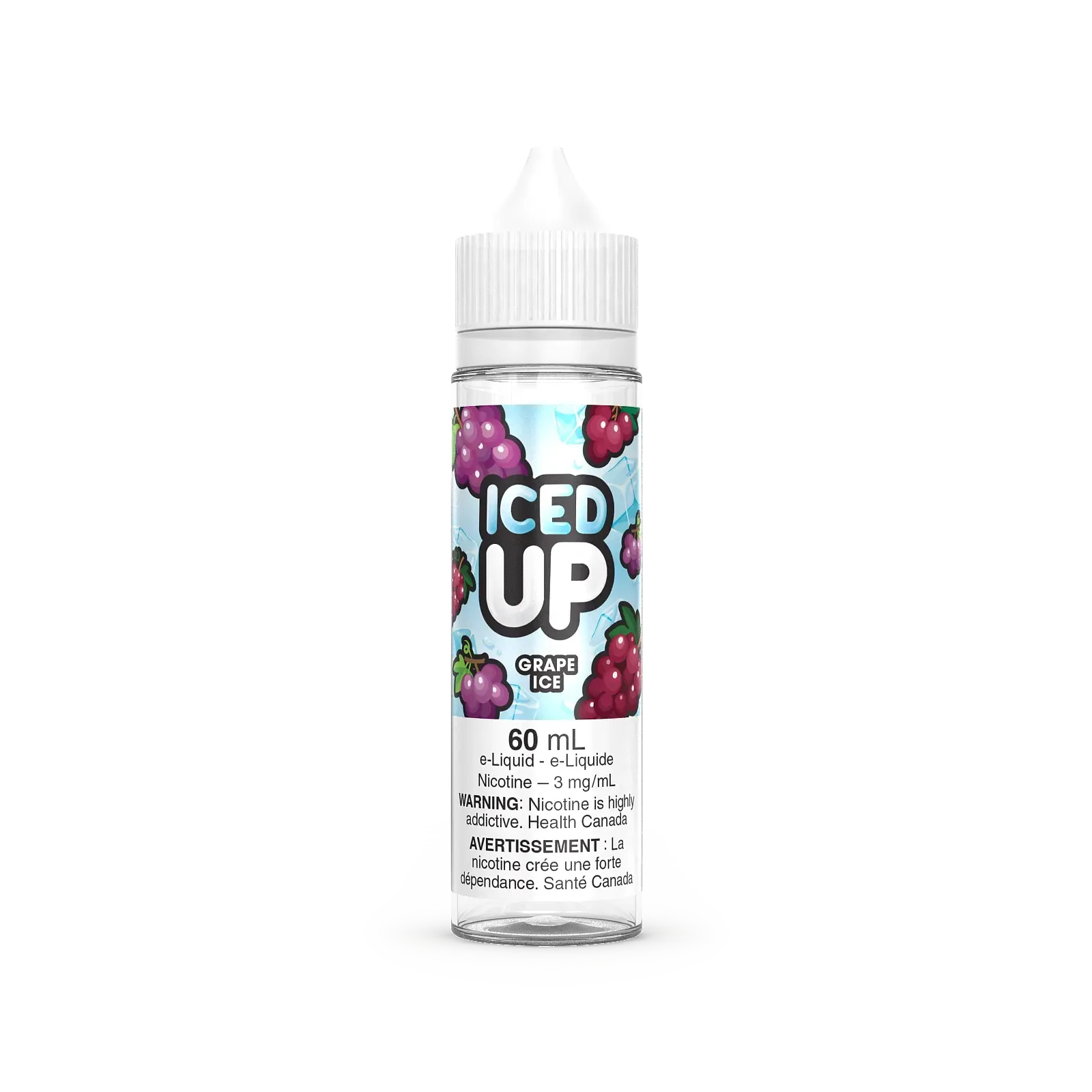 Iced Up Freebase - Grape Ice (60mL) | Vape Cloud Canada