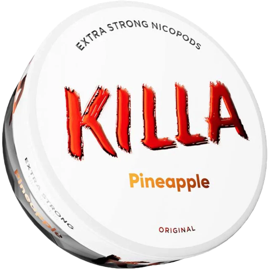 Killa Pineapple 13.2mg Nicotine Pouches (5 Pack)