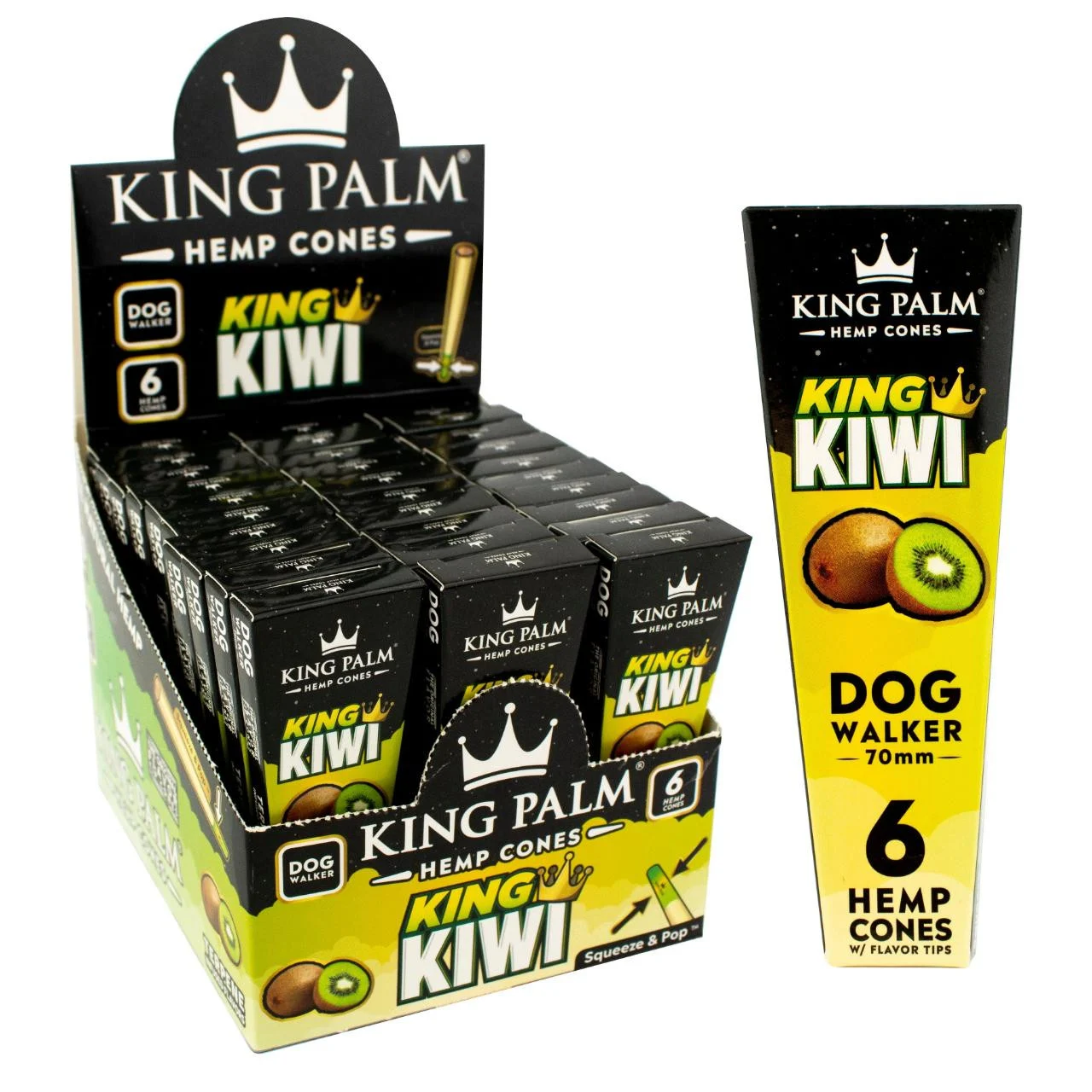 KING PALM HEMP CONES -30PK- 3CT