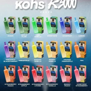 KOHS K3000 I SYOKBAR DISPOSABLE VAPE POD