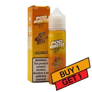 Lit Lemon Tart - 20mg - Pod Monster Salts - 60mL Buy 1 Get 1