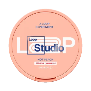 Loop Hot Peach 9.4mg Nicotine Pouches (5 Pack)