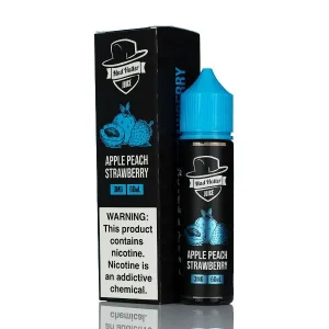 Mad Hatter Juice – Apple Peach Strawberry – 60ml