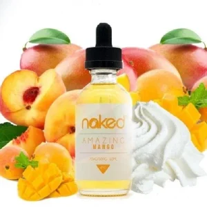 NAKED 100 E-LIQUID - AMAZING MANGO 60ML