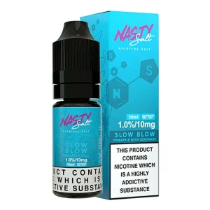 Nasty Juice Slow Blow Nasty Salts E-Liquid 10ml