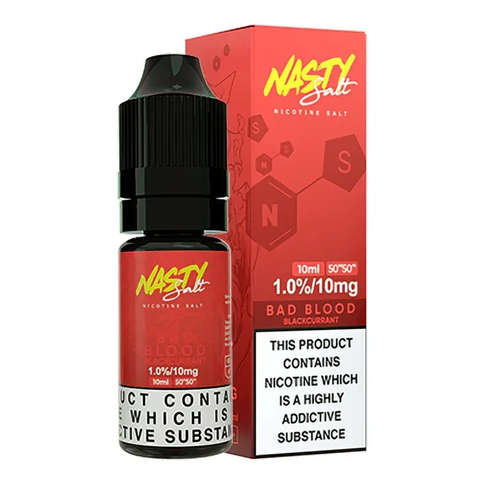 Nasty Salt Bad Blood Nic Salt Vape Juice