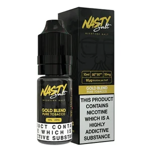 Nasty Salt Gold Blend Nic Salt Vape Juice