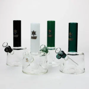 Nice Glass 8" Full Base Bubbler Bong