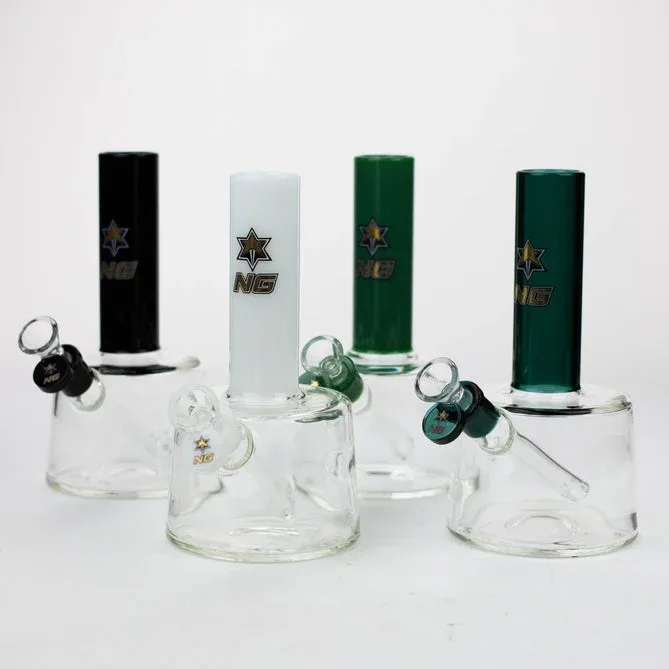 Nice Glass 8" Full Base Bubbler Bong