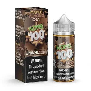 NOMS 100 – Maple Almond Chai – 100ML E-Liquid