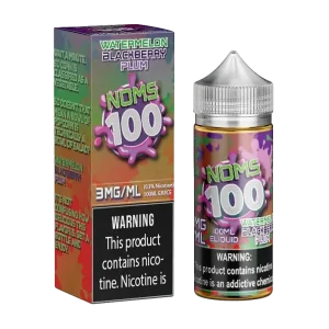 NOMS 100 – Watermelon Blackberry Plum – 100ML E-Liquid
