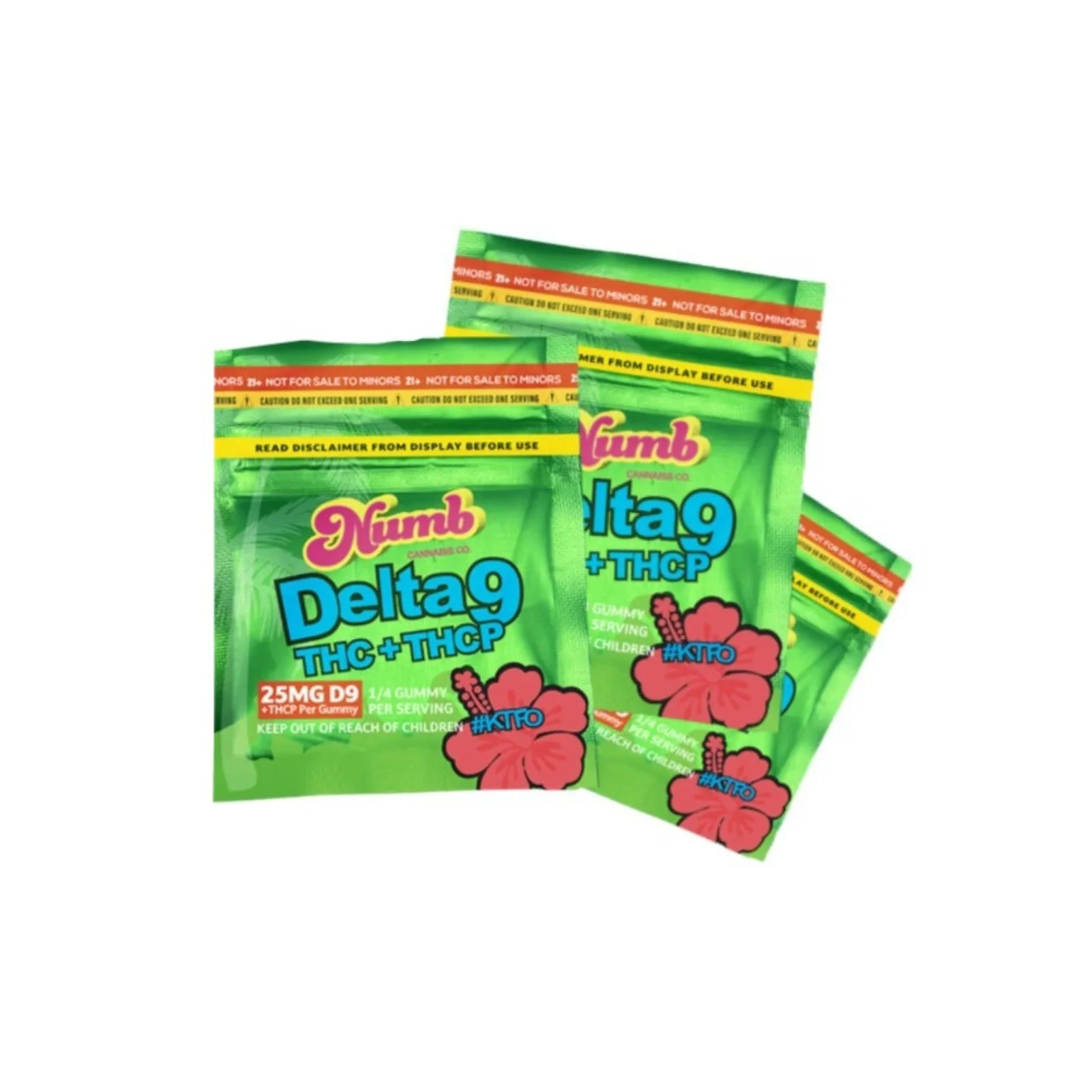 Numb Delta 9 Individual Gummy - 25mg - Image 2