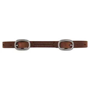 Oiled Hermann Oak Harness Leather Curb Strap