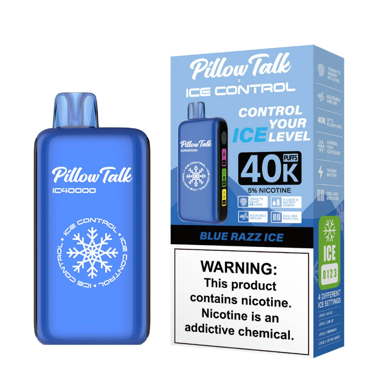 Pillow Talk Ice Control IC40000 Puff Disposable - Image 2