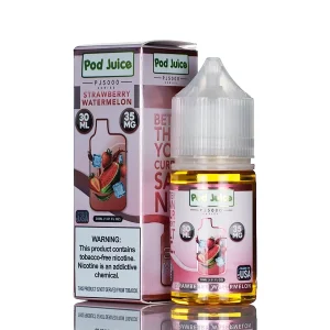 Pod Juice Salt PJ5000 – Strawberry Watermelon – 30ml (DISCONTINUED)