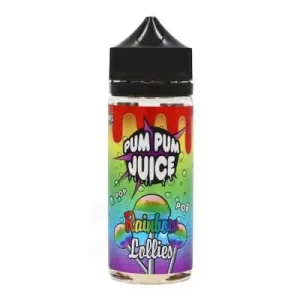 Pum Pum Rainbow Lollies 120ml E Liquid Juice