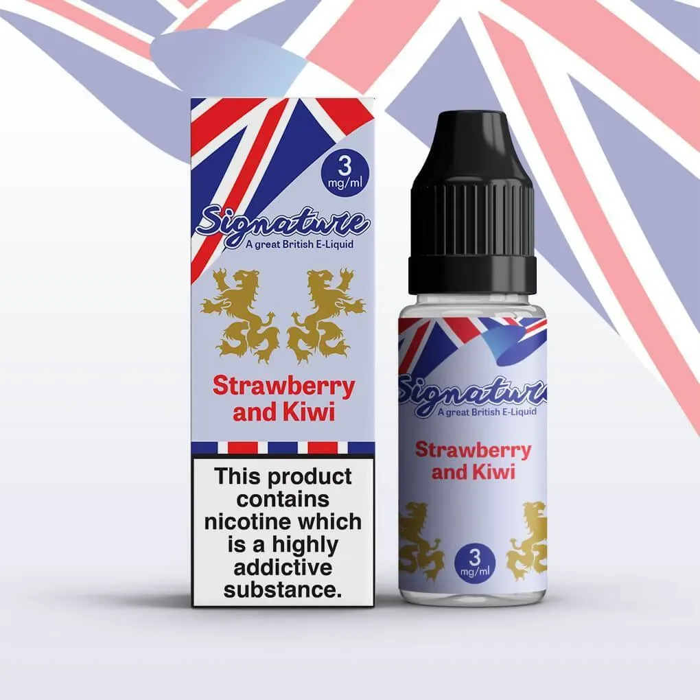 Signature – Strawberry & Kiwi – 10ml (Pack of 10)