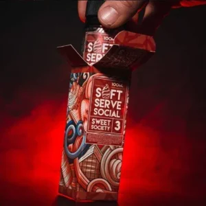 SOFT SERVE SOCIAL - SWEET SOCIETY E-LIQUID 100ML