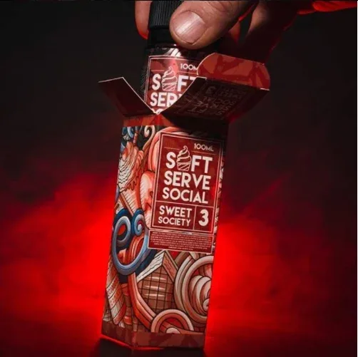 SOFT SERVE SOCIAL - SWEET SOCIETY E-LIQUID 100ML