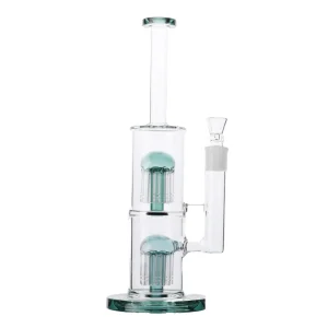 Straight Jelly Perc Bong - 13in