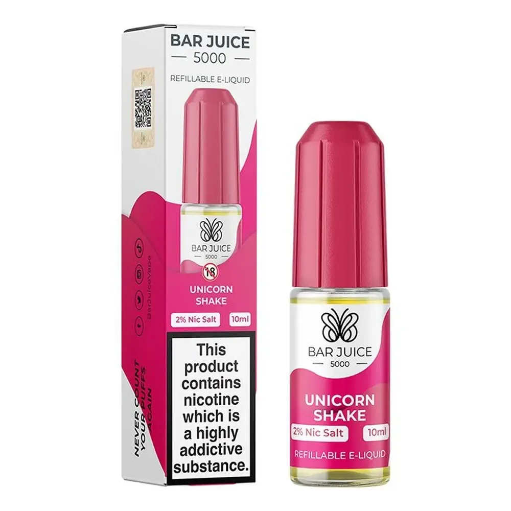 Unicorn Shake Nic Salt by Bar Juice 5000