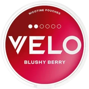 VELO Blushy Berry 6mg Nicotine Pouches (5 Pack)