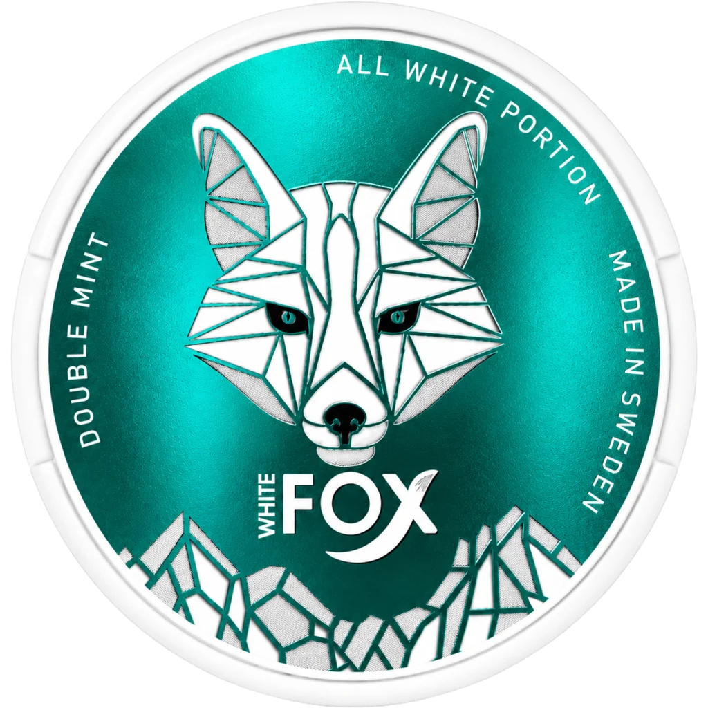 White Fox Double Mint 12mg Nicotine Pouches (5 Pack)