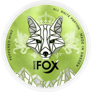 White Fox Peppered Mint 12mg Nicotine Pouches (5 Pack)