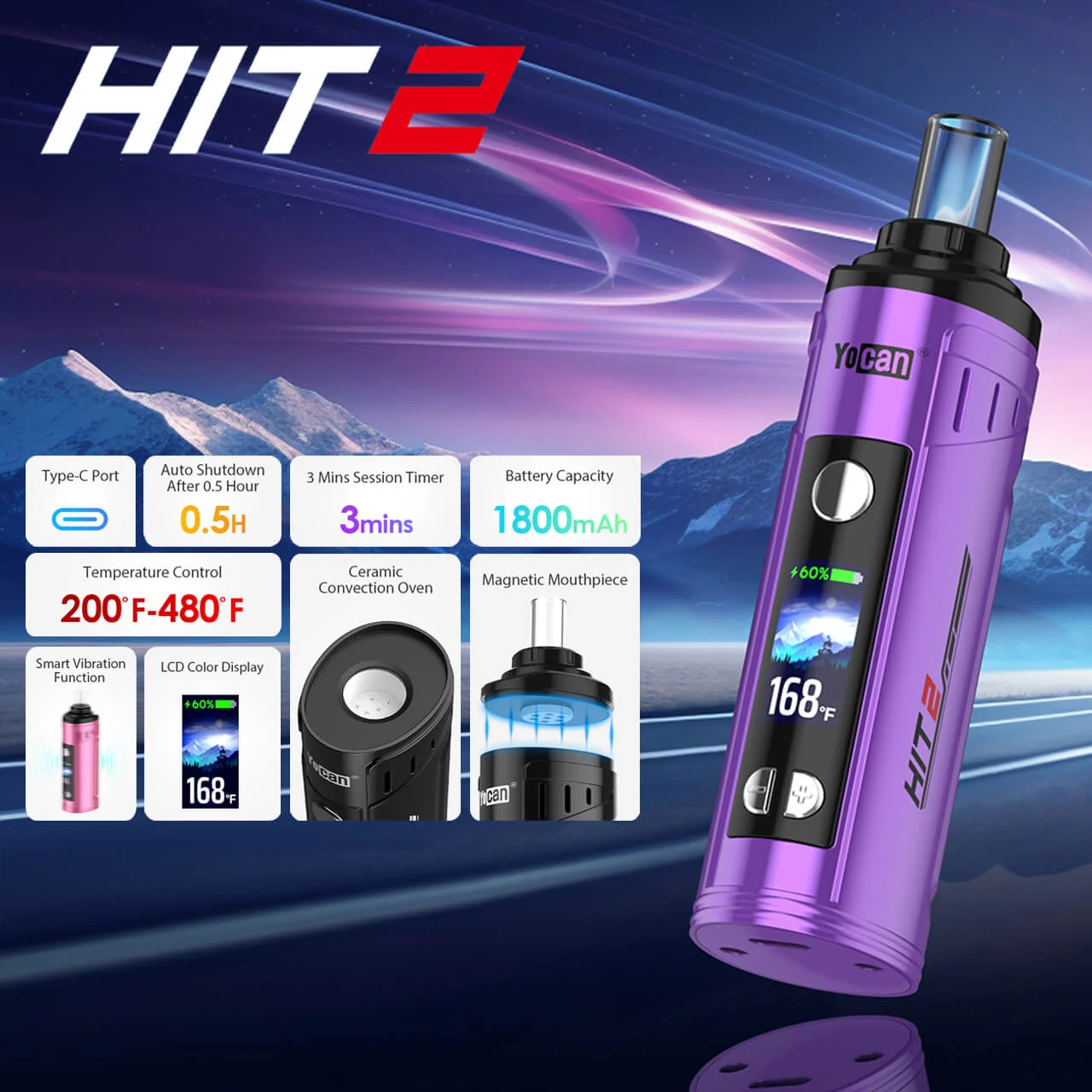 Yocan Hit 2 Kit - Image 2